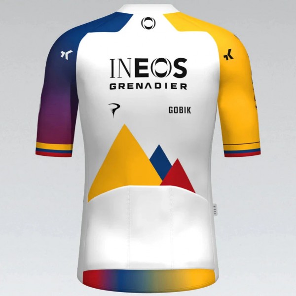 Herren Gobik Ineos Grenadiers 2025 Odyssey trikot-Colombia Radtrikot Kaufen