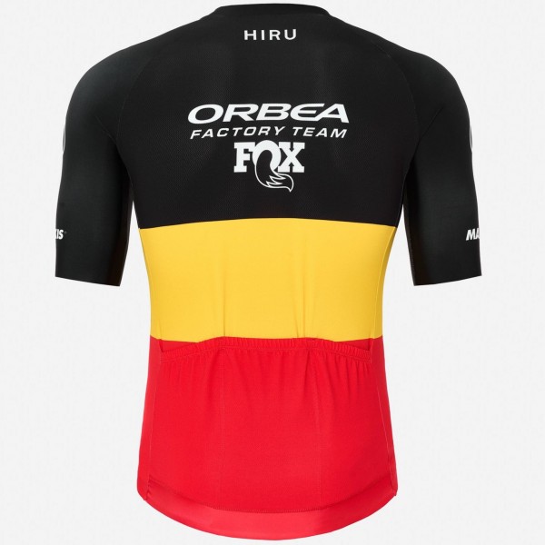 Herren Hiru Orbea Factory Team 2025 Core trikot-Belgischer Meister Radtrikot Kaufen Herren Hiru Orbea Factory Team 2025 Core trikot-Belgischer Meister Radtrikot Kaufen