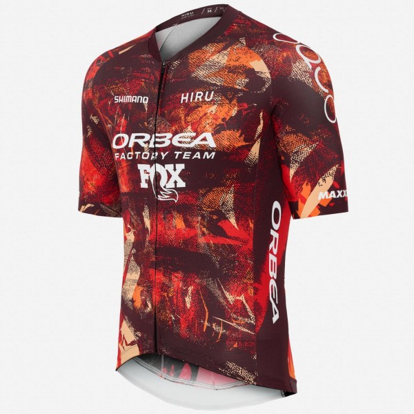 Herren Hiru Orbea Factory Team 2025 Core trikot-Sudafrica Radtrikot Kaufen