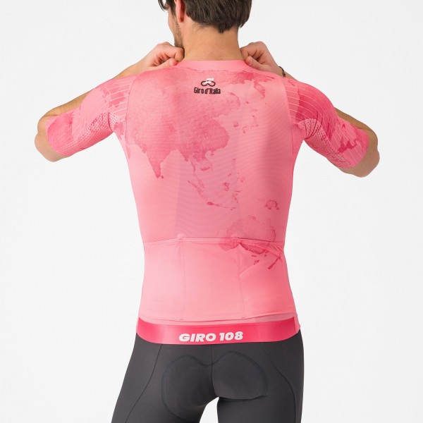 Herren Rosa Trikot Giro d'Italia 2025 Race 8S Radtrikot Kaufen