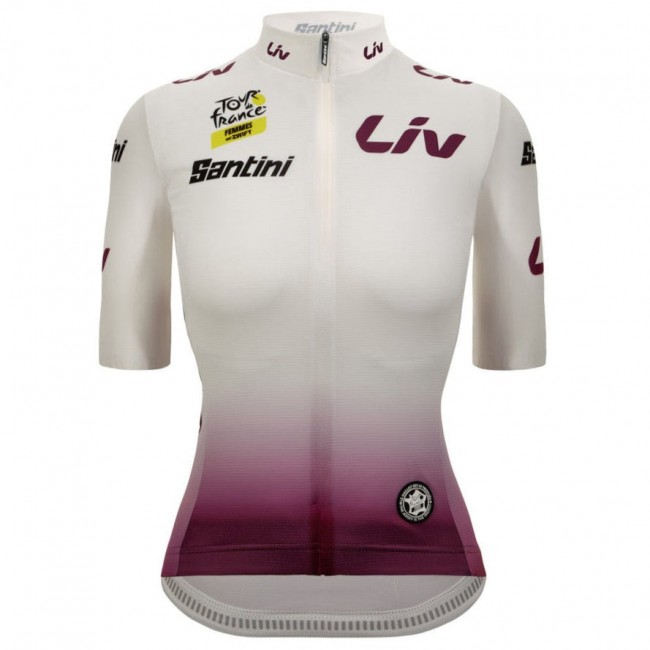 Damen Weiße frau trikot Tour de France 2025 Fan Line Radtrikot Kaufen Damen Weiße frau trikot Tour de France 2025 Fan Line Radtrikot Kaufen