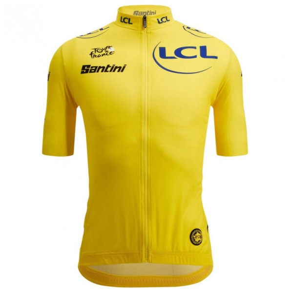Herren Gelbes Trikot Tour de France 2025 Fan Line Radtrikot Kaufen