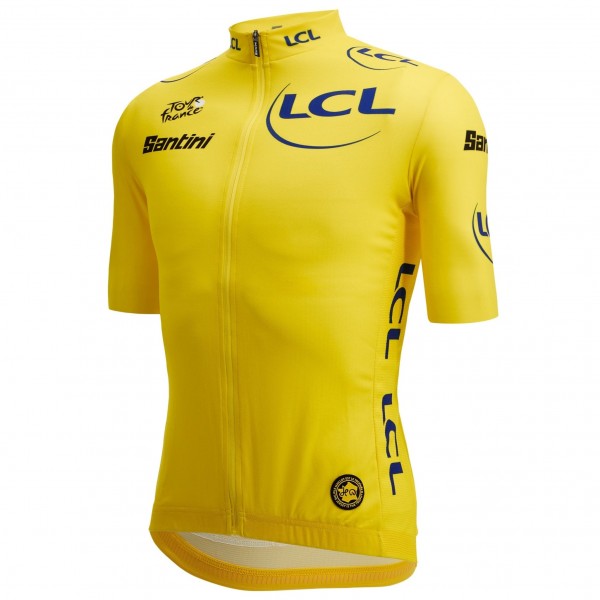 Herren Gelbes Trikot Tour de France 2025 Fan Line Radtrikot Kaufen