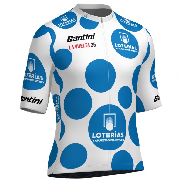 Herren Santini Pois Vuelta Espana 2025 trikot Radtrikot Kaufen