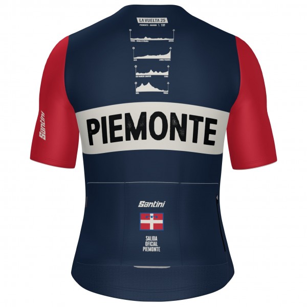 Herren Santini Vuelta Espana 2025 trikot-Grand Salida Piemonte Radtrikot Kaufen Herren Santini Vuelta Espana 2025 trikot-Grand Salida Piemonte Radtrikot Kaufen