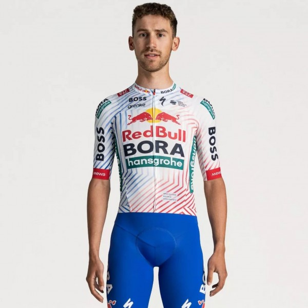 Herren Specialized Red Bull Bora-Hansgrohe 2025 Race trikot-Tdf Radtrikot Kaufen