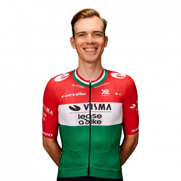 Herren Team Visma Lease a bike 2025 trikot-Ungarischen Meister Radtrikot Kaufen