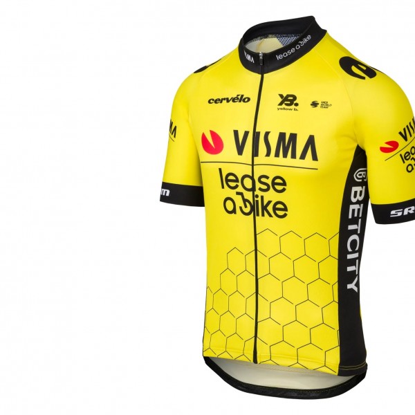 Herren Team Visma Lease a bike 2025 Premium trikot Radtrikot Kaufen