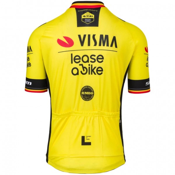 Herren Team Visma Lease a bike 2025 trikot-Wout Van Aert Radtrikot Kaufen