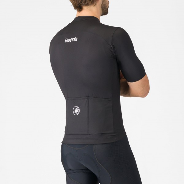 Herren Vintage Trikot Giro d'Italia 2025-Schwarz Radtrikot Kaufen