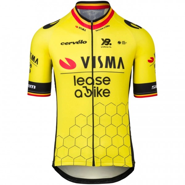 Herren Team Visma Lease a bike 2025 trikot-Wout Van Aert Radtrikot Kaufen