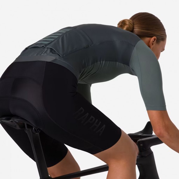 Damen Rapha Pro Team Training frau trikot-Grun Radtrikot Kaufen