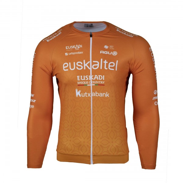 Herren Agu Euskaltel Euskadi 2025 Premium Midlayer langarmtrikot Radtrikot Kaufen