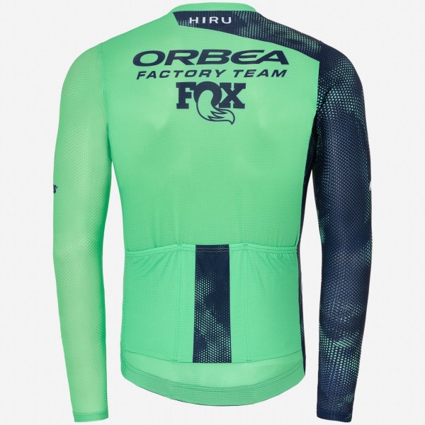 Herren Hiru Orbea Factory Team 2025 Lab Aero langarm trikot Radtrikot Kaufen