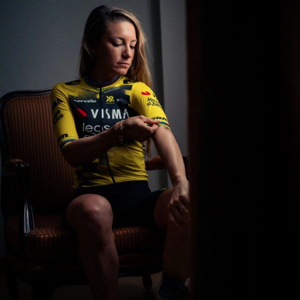 Damen Team Visma Lease a bike 2025 The Wingbeat frau trikot Radtrikot Kaufen