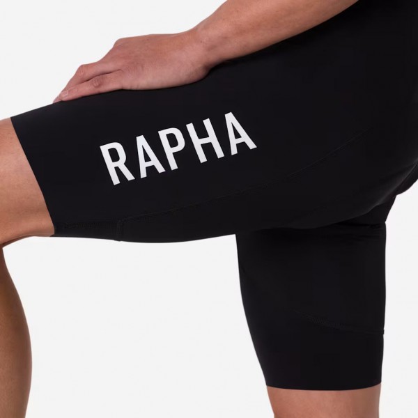 Herren Rapha Pro Team 3 tragerhose-Schwarz weiss Radtrikot Kaufen