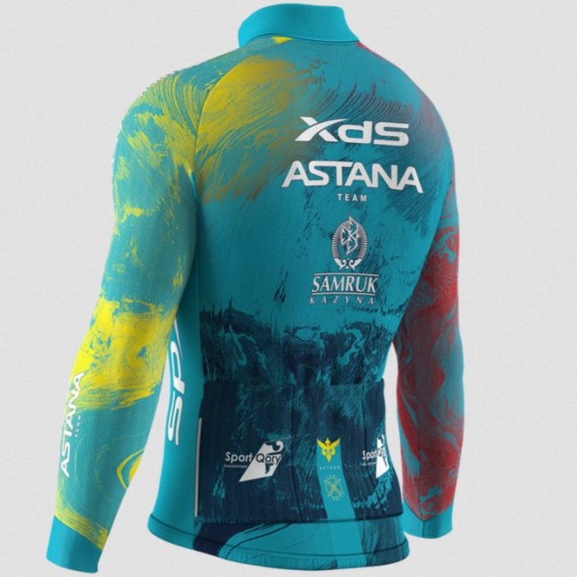 Herren Biemme XDS Astana 2025 langarm trikot Radtrikot Kaufen Herren Biemme XDS Astana 2025 langarm trikot Radtrikot Kaufen