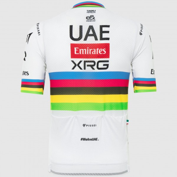Herren UAE Team Emirates 2025 Pissei trikot-Tadej Pogacar Radtrikot Kaufen