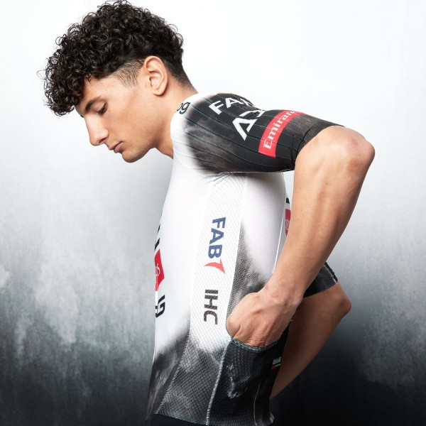 Herren UAE Team Emirates 2025 Hybrid Pissei body Radtrikot Kaufen