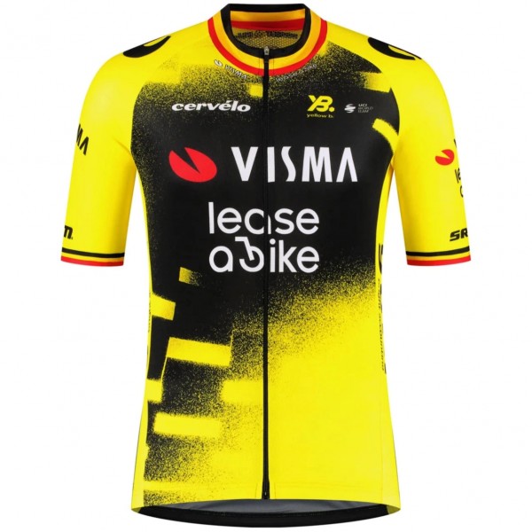 Herren Team Visma Lease a bike 2025 The Wingbeat trikot-Wout Van Aert Radtrikot Kaufen