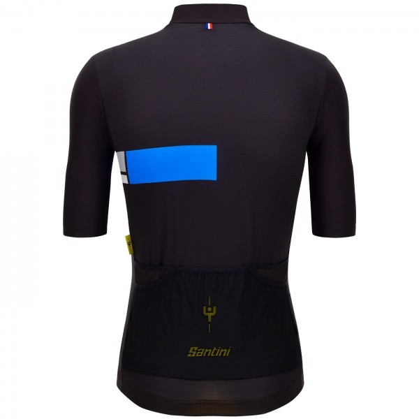 Herren Jersey Santini Tour de France 2024-Alpe d'Huez Radtrikot Kaufen
