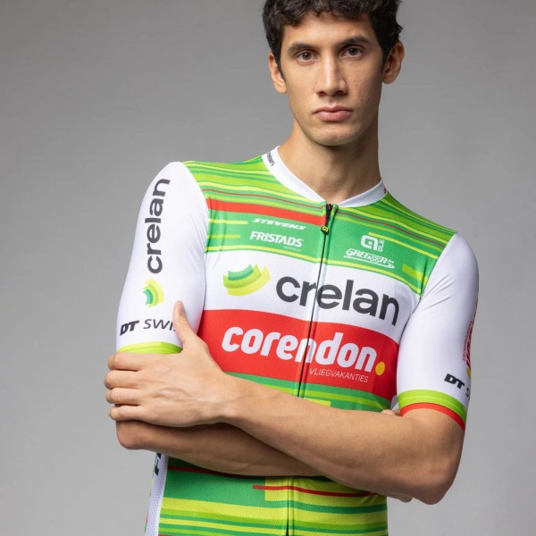 Herren Ale Crelan Corendon 2025 trikot Radtrikot Kaufen