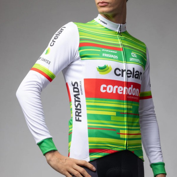 Herren Ale Crelan Corendon 2025 langarmtrikot Radtrikot Kaufen Herren Ale Crelan Corendon 2025 langarmtrikot Radtrikot Kaufen
