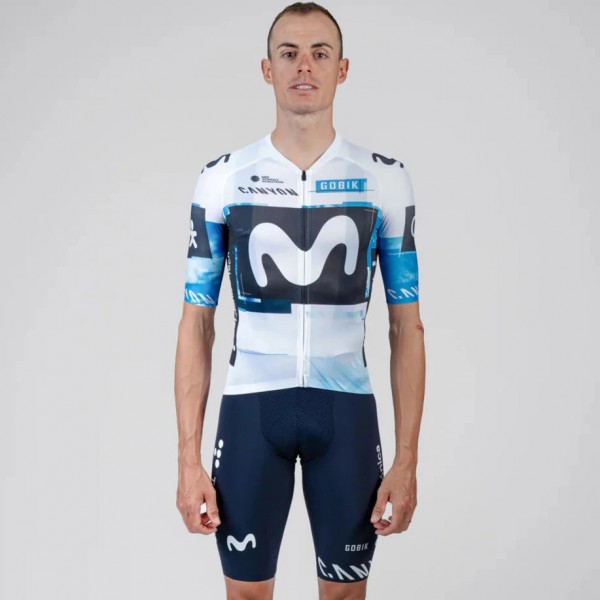 Herren Gobik Movistar 2025 Infinity trikot Radtrikot Kaufen
