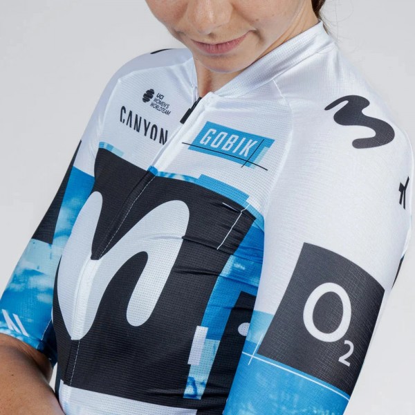 Herren Gobik Movistar 2025 Odyssey trikot Radtrikot Kaufen