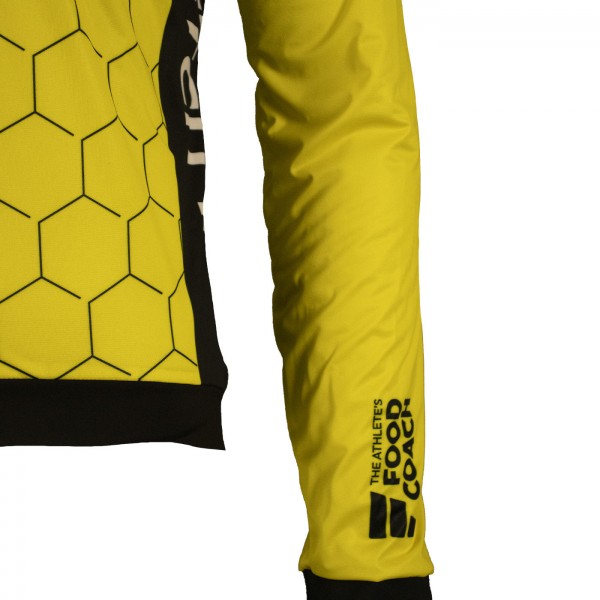 Herren Team Visma Lease a bike 2025 Premiun Polartec jacke Radtrikot Kaufen