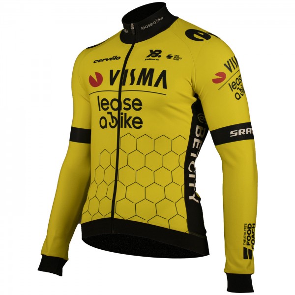 Herren Team Visma Lease a bike 2025 Premium langarm trikot Radtrikot Kaufen