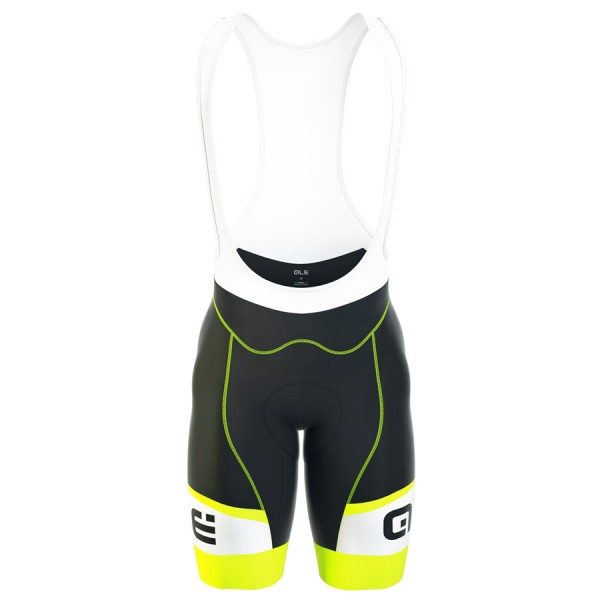 2016 ALE FORMULA 1.0 LOGO Kurz Trägerhose-Schwarz GELB Radtrikot Kaufen