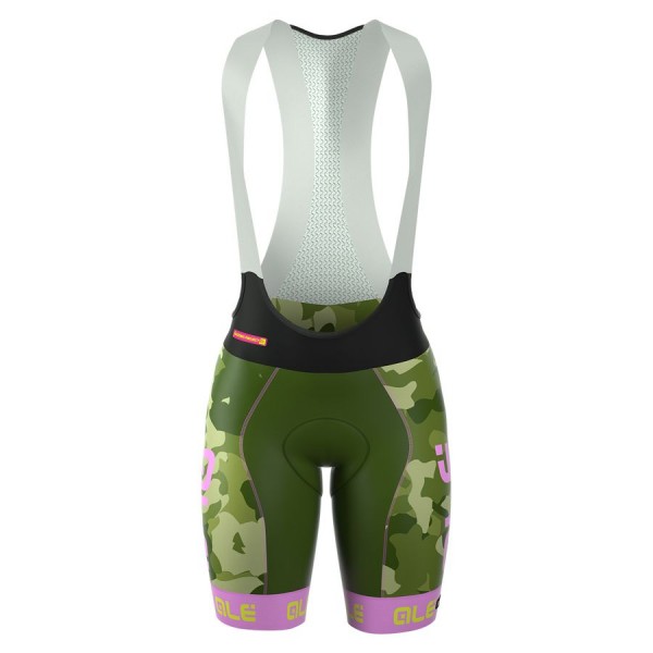 2016 Damen Ale Graphics PRR Camo-Grün Kurz Trägerhose Radtrikot Kaufen