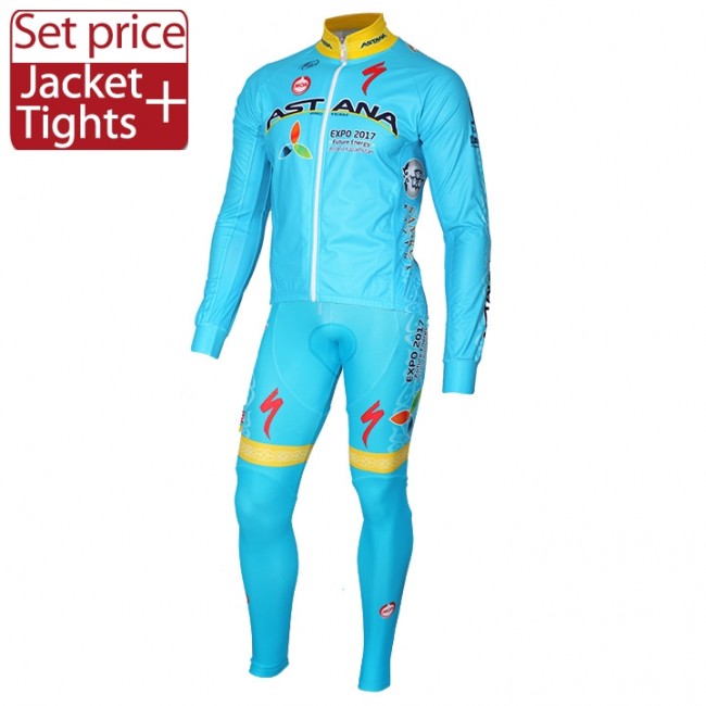 2016 Astana Team Fahrradbekleidung Satz Radtrikot Langarm und Lange Radhose Radtrikot Kaufen 2016 Astana Team Fahrradbekleidung Satz Radtrikot Langarm und Lange Radhose Radtrikot Kaufen