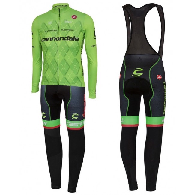 2016 Cannondale Team Grün Pro Fahrradbekleidung Satz Radtrikot Langarm+Lang Trägerhose Radtrikot Kaufen 2016 Cannondale Team Grün Pro Fahrradbekleidung Satz Radtrikot Langarm+Lang Trägerhose Radtrikot Kaufen
