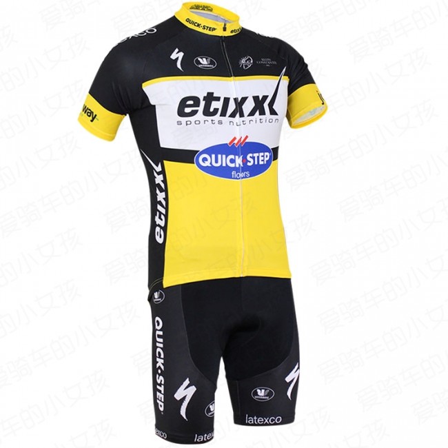 2016 ETIXX-QUICK STEP Radbekleidung Radtrikot Kurzarm und Fahrradhosen Kurz Gelb Radtrikot Kaufen 2016 ETIXX-QUICK STEP Radbekleidung Radtrikot Kurzarm und Fahrradhosen Kurz Gelb Radtrikot Kaufen