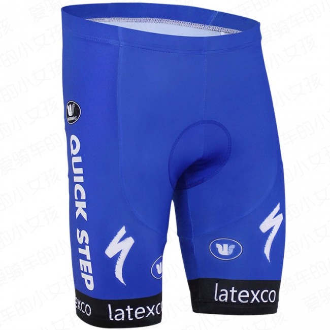 2016 QUICK STEP Pro Kurz Radhose Blau Radtrikot Kaufen 2016 QUICK STEP Pro Kurz Radhose Blau Radtrikot Kaufen