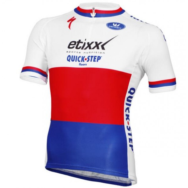 2016 Quick Step Radtrikot Kurzarm Weiß Radtrikot Kaufen 2016 Quick Step Radtrikot Kurzarm Weiß Radtrikot Kaufen