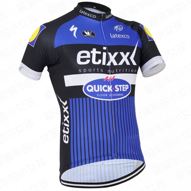 2016 QUICK STEP Pro Radtrikot Kurzarm Blau Radtrikot Kaufen 2016 QUICK STEP Pro Radtrikot Kurzarm Blau Radtrikot Kaufen