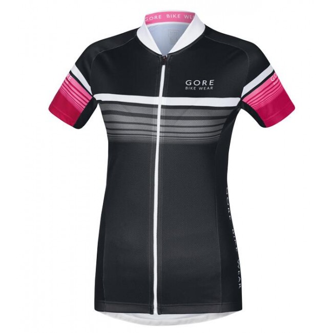 2016 GORE Radtrikot Kurzarm Damen Element Speedy schwarz rose Fuchsie Radtrikot Kaufen 2016 GORE Radtrikot Kurzarm Damen Element Speedy schwarz rose Fuchsie Radtrikot Kaufen