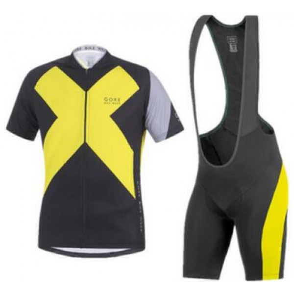 2016 GORE Element X-Road Fahrradbekleidung Satz Fahrradtrikot Kurzarm Trikot und Kurz Trägerhose Radtrikot Kaufen