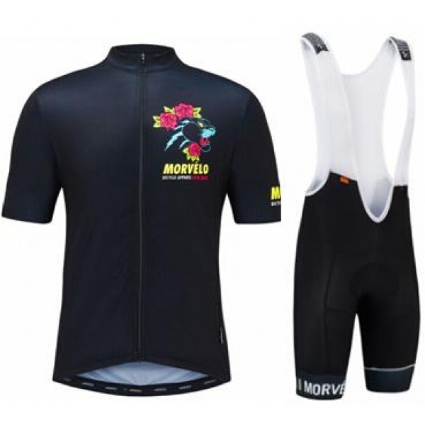 2016 Morvelo Fahrradbekleidung Satz Fahrradtrikot Kurzarm Trikot und Kurz Trägerhose 05 Radtrikot Kaufen