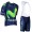 2016 Movistar Fahrradbekleidung Satz Fahrradtrikot Kurzarm Trikot und Kurz Trägerhose Radtrikot Kaufen