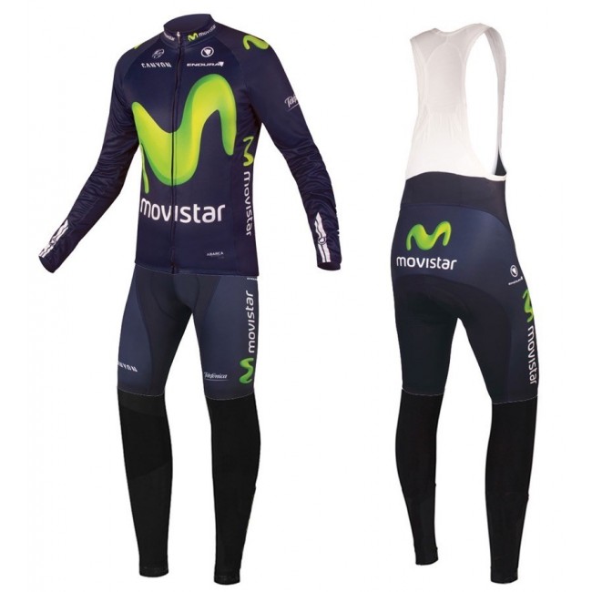 2016 Movistar Team Fahrradbekleidung Satz Radtrikot Langarm+Lang Trägerhose Radtrikot Kaufen 2016 Movistar Team Fahrradbekleidung Satz Radtrikot Langarm+Lang Trägerhose Radtrikot Kaufen