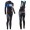 2016 Orbea Pro Damen Schwarz-Blau thermisch Fahrradbekleidung Satz Radtrikot Langarm+Lang Trägerhose Radtrikot Kaufen