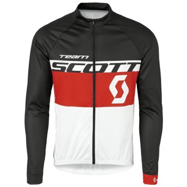 2016 Scott Team Schwarz-Rot-Weiß Radtrikot Langarm Radtrikot Kaufen 2016 Scott Team Schwarz-Rot-Weiß Radtrikot Langarm Radtrikot Kaufen