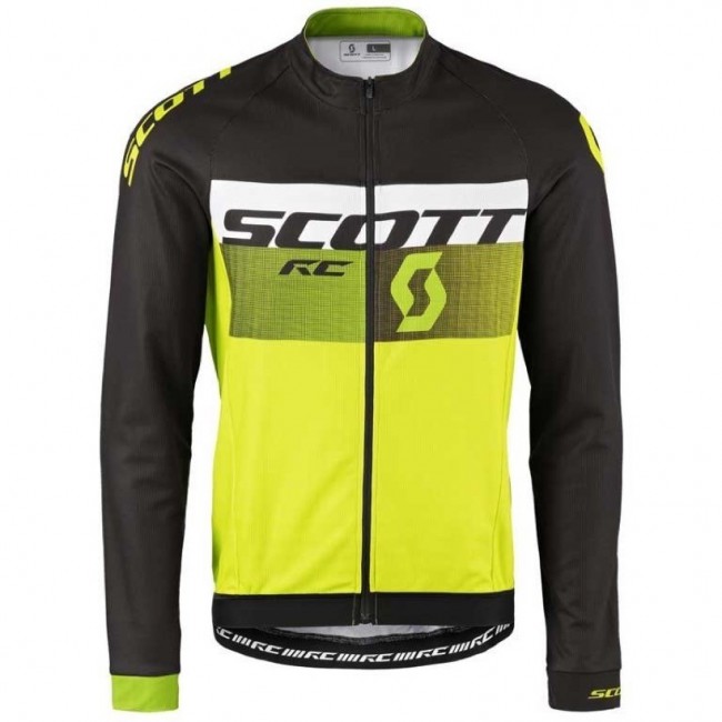2016 Scott RC Schwarz-Weiß-Grün Fluo Radtrikot Langarm Radtrikot Kaufen 2016 Scott RC Schwarz-Weiß-Grün Fluo Radtrikot Langarm Radtrikot Kaufen