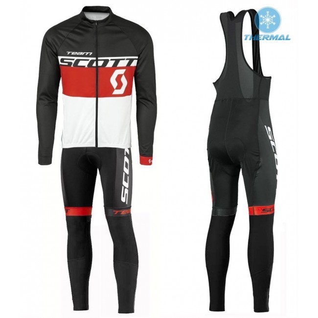 2016 Scott Team Schwarz-Rot-Weiß thermisch Fahrradbekleidung Satz Radtrikot Langarm+Lang Trägerhose Radtrikot Kaufen 2016 Scott Team Schwarz-Rot-Weiß thermisch Fahrradbekleidung Satz Radtrikot Langarm+Lang Trägerhose Radtrikot Kaufen