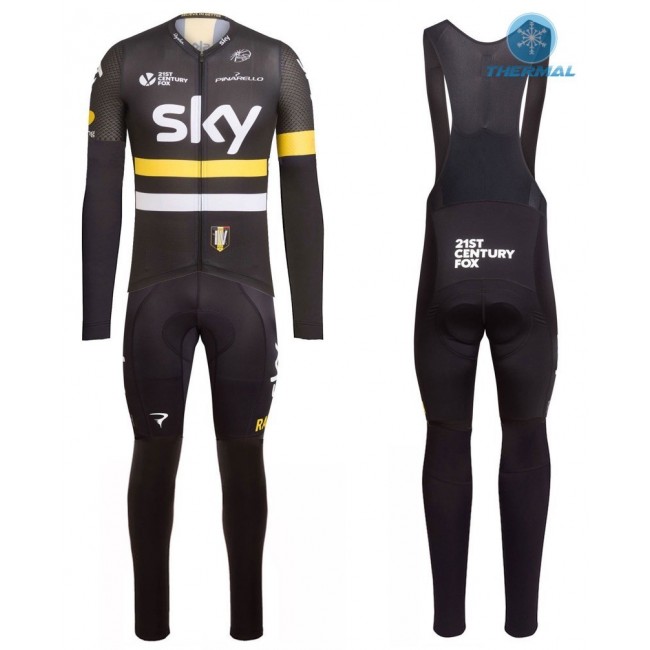 2016 Team Sky IV Schwarz-Gelb thermisch Fahrradbekleidung Satz Radtrikot Langarm+Lang Trägerhose Radtrikot Kaufen 2016 Team Sky IV Schwarz-Gelb thermisch Fahrradbekleidung Satz Radtrikot Langarm+Lang Trägerhose Radtrikot Kaufen