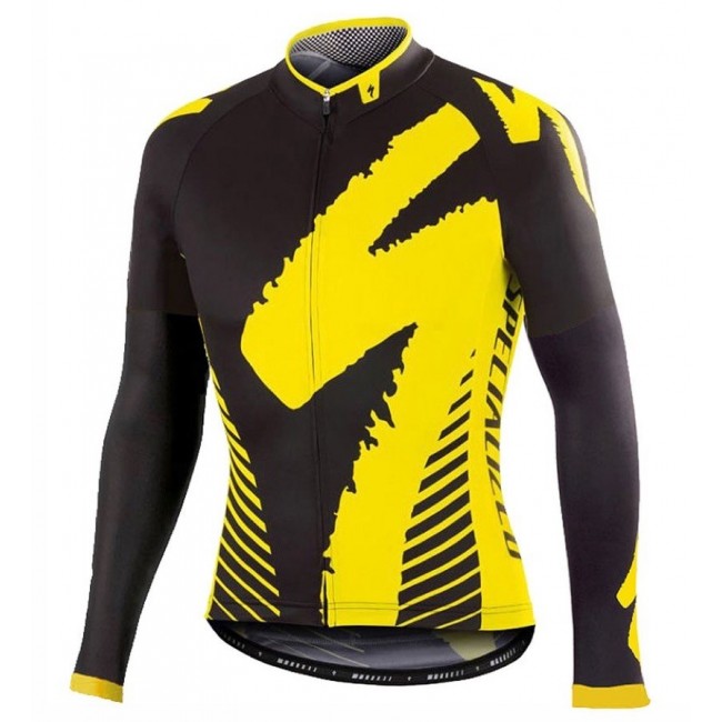 2016 Specialized Team LS Schwarz-Gelb Radtrikot Langarm Radtrikot Kaufen 2016 Specialized Team LS Schwarz-Gelb Radtrikot Langarm Radtrikot Kaufen